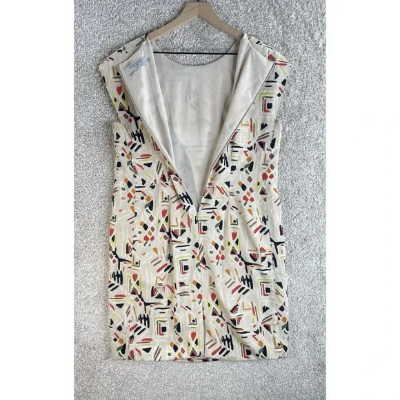 MM LaFleur Maaza Dress In Geometric Print - Picture 7 of 11